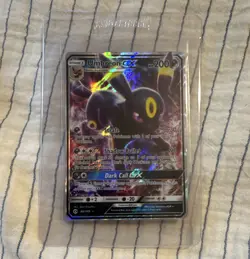 Pokemon TCG SM Base Set Umbreon GX 80/149 Ultra Rare Holo 200HP English - Image 1