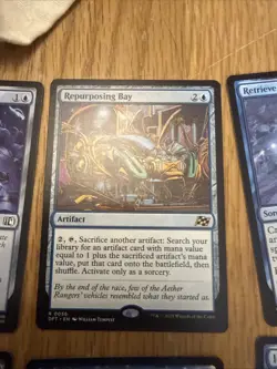 Magic: The Gathering Blue Job Lot and Mythic Card Collection - Image 3
