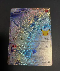 Reshiram 113/114 Celebrations Holo Pokemon Card - Image 4