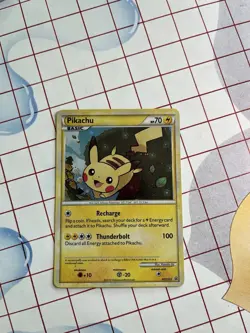 Pikachu Promo Holo HGSS HGSS03 English Basic Pokemon TCG Card 70 HP - Image 2