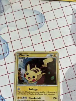 Pikachu Promo Holo HGSS HGSS03 English Basic Pokemon TCG Card 70 HP - Image 4