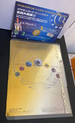 1999 POKEMON NEO GENESIS PREMIUM FILE 1 BINDER 9 CARD JAPANESE PROMO RARE HOLOS! - Image 3