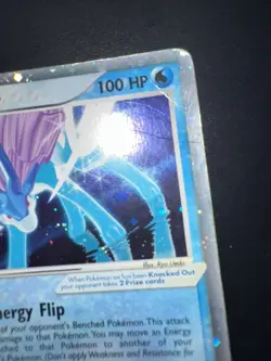 Pokemon Card- Suicune Ex-94/95 Ex Team Magma VS Team Aqua ENG-Very Played - Image 4