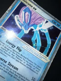 Pokemon Card- Suicune Ex-94/95 Ex Team Magma VS Team Aqua ENG-Very Played - Image 5