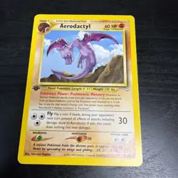 Pokemon Card WOTC Aerodactyl Neo Revelation 1st Edition Rare Card 15/64 Eng 2000 - Image 1