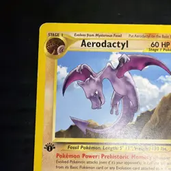 Pokemon Card WOTC Aerodactyl Neo Revelation 1st Edition Rare Card 15/64 Eng 2000 - Image 2