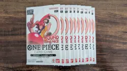 [10 Packs Sealed] Round 1 One Piece TCG Promo Card (ENGLISH) - Ships Next Day! - Image 1