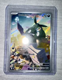 Trubbish - 140/086 - Illustration Rare - White Flare - Pokemon Card - NM/M - Image 3