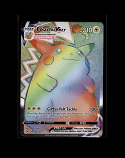 Pikachu VMAX (Secret) 188/185 SWSH04: Vivid Voltage Pokemon Card NM - Image 1