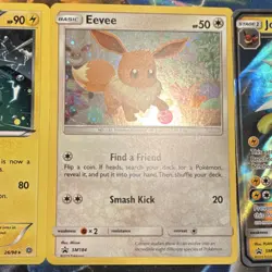 Pokemon TCG Holo GX Lot Jolteon Eevee 26/98 SM184 SM173 Eeveelution Cards! - Image 3