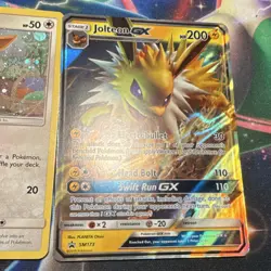 Pokemon TCG Holo GX Lot Jolteon Eevee 26/98 SM184 SM173 Eeveelution Cards! - Image 4