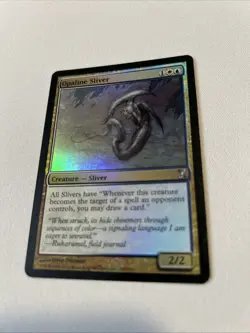 Time Spiral MTG Foil Opaline Sliver Magic Sp (Z) - Image 1