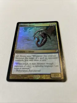 Time Spiral MTG Foil Opaline Sliver Magic Sp (Z) - Image 2