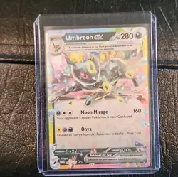 Eevee Plush Deck Box, 8 Cards, Eevee Ex Promo 174 Prismatic Evolutions SPC ETB - Image 4