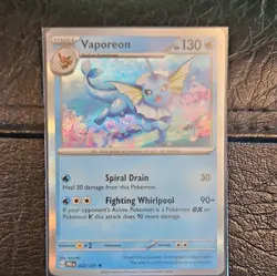 Eevee Plush Deck Box, 8 Cards, Eevee Ex Promo 174 Prismatic Evolutions SPC ETB - Image 5