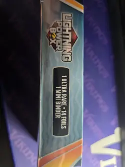 Pokemon TCG Lightning Power Box Kit - 15 Cards (14 Foil) + Mini Binder, English - Image 4