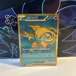 Pokemon TCG Chi-Yu EX 241/091 Sv: Paldean Fates Holo Card - Image 1