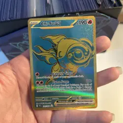 Pokemon TCG Chi-Yu EX 241/091 Sv: Paldean Fates Holo Card - Image 4