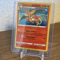Special Delivery Charizard SWSH075 SWSH: Sword & Shield Promo Cards Holo SEALED - Image 1