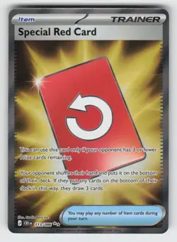 Special Red Card - 113/086 Holo ME04: Chaos Rising NM - Image 1