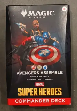 Magic The Gathering: Marvel Super Heroes Avengers Assemble Commander Deck - Image 1