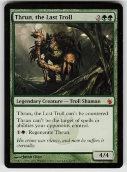 Thrun, the Last Troll 92 Mythic The List Reprints Magic: The Gathering Near Mint - Image 1