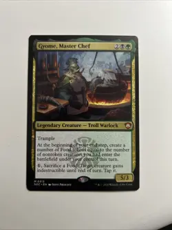 Gyome, Master Chef M (313) MTG Commander: Secrets of Strixhaven NM - Image 2