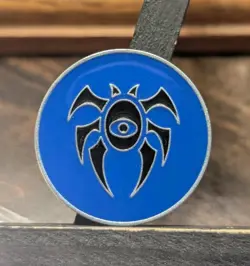 MTG Dimir Guild Pin - from Guilds of Ravnica Guild Kit (USED-Enamel - 1 in) x 1 - Image 1
