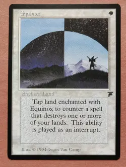 1x Equinox **NEAR MINT** English Legends MTG - Image 1