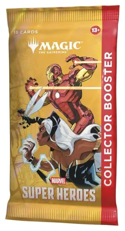 Magic: The Gathering - Marvel Super Heroes Collector Booster Pack New & Sealed - Image 1