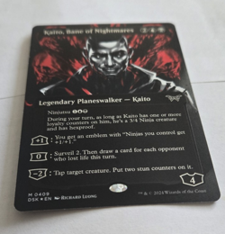 Kaito, Bane of Nightmares (Showcase) (Textured Foil) [DSK - 409] - NM TCG MTG - Image 1