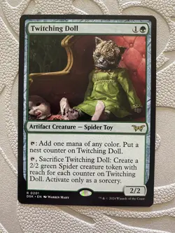 MTG Twitching Doll 0201 Duskmourn M/NM - Image 1