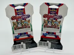 Pokemon (2) Three Packs Scarlet & Violet Sleeved Booster - Image 2