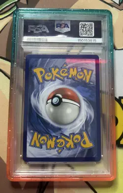 2019 POKEMON SM BLACK STAR PROMO SM169 FULL ART EEVEE SNORLAX GX TAG TEAM PSA 8 - Image 2