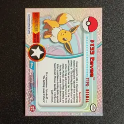 Eevee #133 Topps Series 3 Non Holo Pokemon Card - Image 2