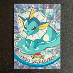 Vaporeon #134 Topps Series 3 Non Holo Pokemon Card - Image 1