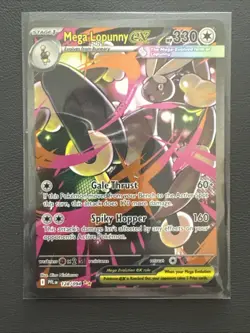 Mega Lopunny ex 128/094 Special Illustration Rare Phantasmal Flames Pokemon NM - Image 1