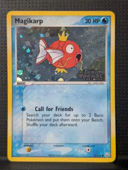 MAGIKARP REVERSE HOLO STAMP 65/109 EX TEAM ROCKET RETURNS POKEMON ENGLISH NM - Image 1