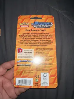 2016 Pokemon LUCARIO XY STEAM SIEGE BLISTER *SEALED* - Image 2
