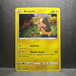 Morpeko - SWSH116 - Cosmos Holo 2021 SWSH Black Star Promo -Pokemon Card - Image 1