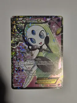 Pokemon TCG Meloetta EX Full Art Ultra Rare RC25/RC25 Holo Legendary Treasures - Image 1