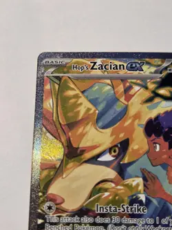2025 Pokemon Journey Together Special Illustration Rare 186 Hop’s Zacian - Image 3