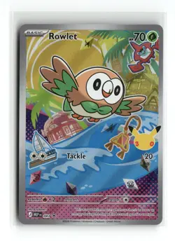 Rowlet [MEP - 043] Promo Holofoil NM ME: Mega Evolution Promo - Image 3
