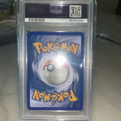 2009 POKEMON PLATINUM #129 HITMONCHAN-HOLO PSA 7 - Image 2