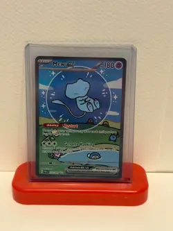 Pokemon 151 Mew ex 232/091 Special Illustration Rare Bubble Mew NM Mint - Image 3