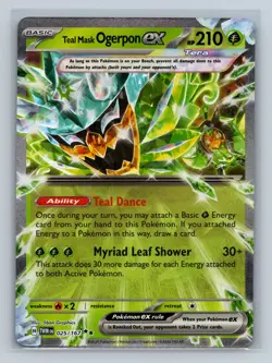 Pokemon SV06: Twilight Masquerade #025/167 Teal Mask Ogerpon ex - Image 1