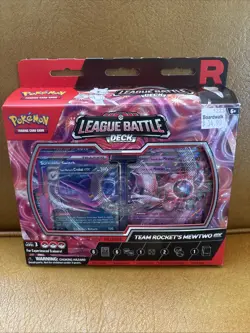Pokemon TCG Team Rocket's Mewtwo ex League Battle Deck Sealed - Image 1