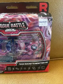 Pokemon TCG Team Rocket's Mewtwo ex League Battle Deck Sealed - Image 2