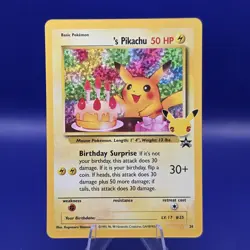 ___'s Pikachu Birthday 24 Celebrations Classic Collection Holo Pokemon NM - Image 1