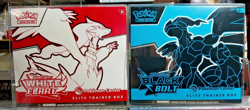 Black Bolt and White Flare POKEMON CENTER ETB Elite Trainer Box SEALED SET - Image 3